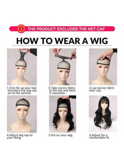 Hot Pink 28-Inch Twin-Ponytail Wig