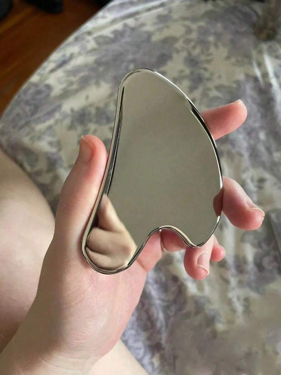 Heart-Shaped Stainless Steel Gua Sha Tool