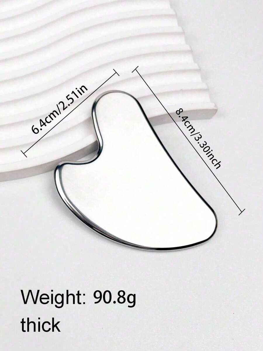 Heart-Shaped Stainless Steel Gua Sha Tool