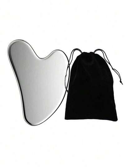 Heart-Shaped Stainless Steel Gua Sha Tool
