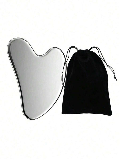Heart-Shaped Stainless Steel Gua Sha Tool