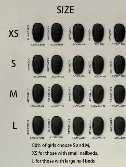 Pink Ghost Press-On Nail Set — 10 Pieces
