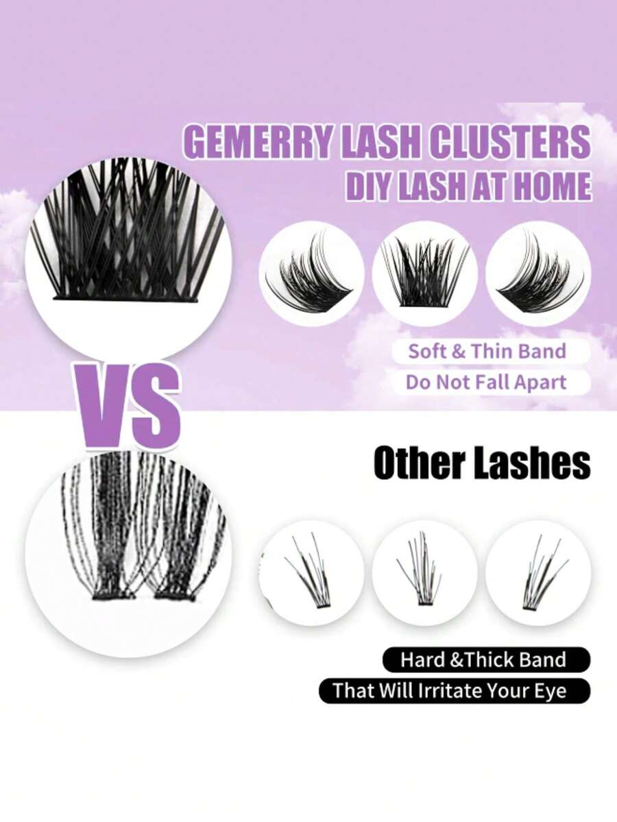 Wispy Lash Cluster Kit with Applicators