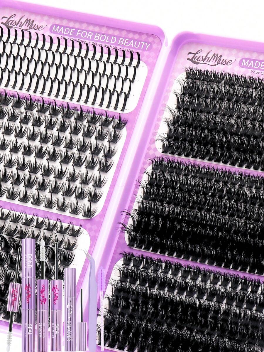 Wispy Lash Cluster Kit with Applicators