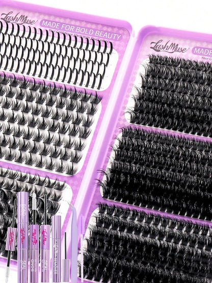 Wispy Lash Cluster Kit with Applicators