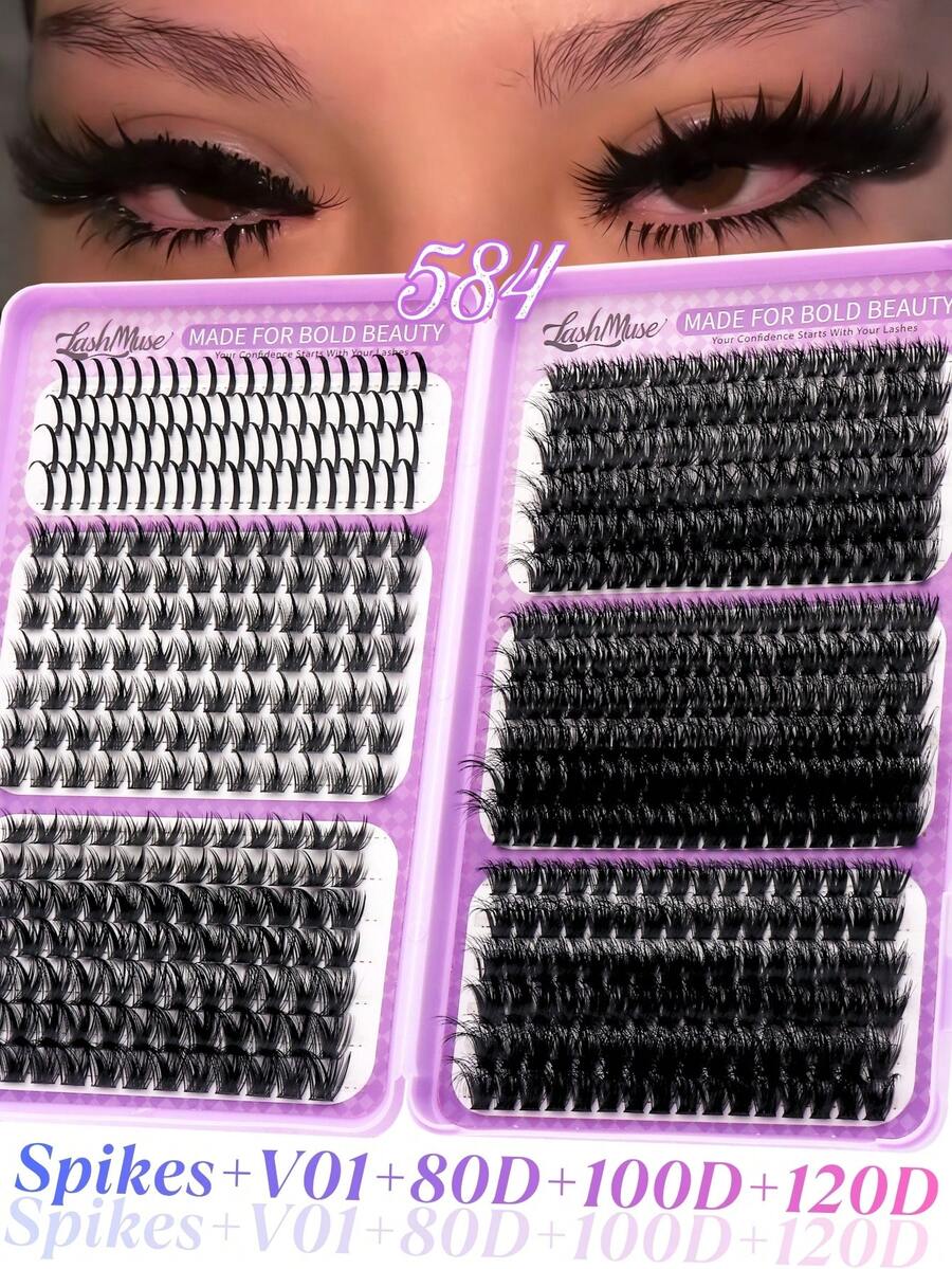 Wispy Lash Cluster Kit with Applicators